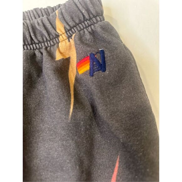 Aviator Nation Repeating Lighting Bolt Design, size small - Picture 4 of 9